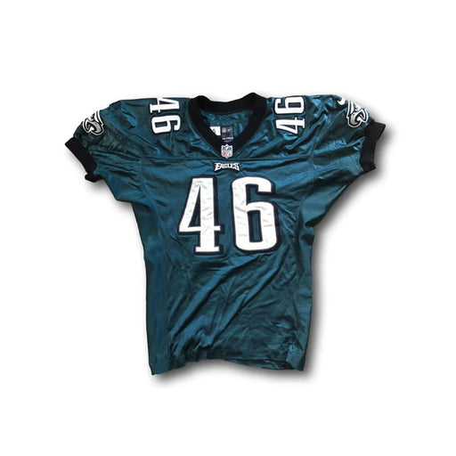 Jon Dorenbos Game Used / Issued Philadelphia Eagles Signed Jersey Autograph JSA