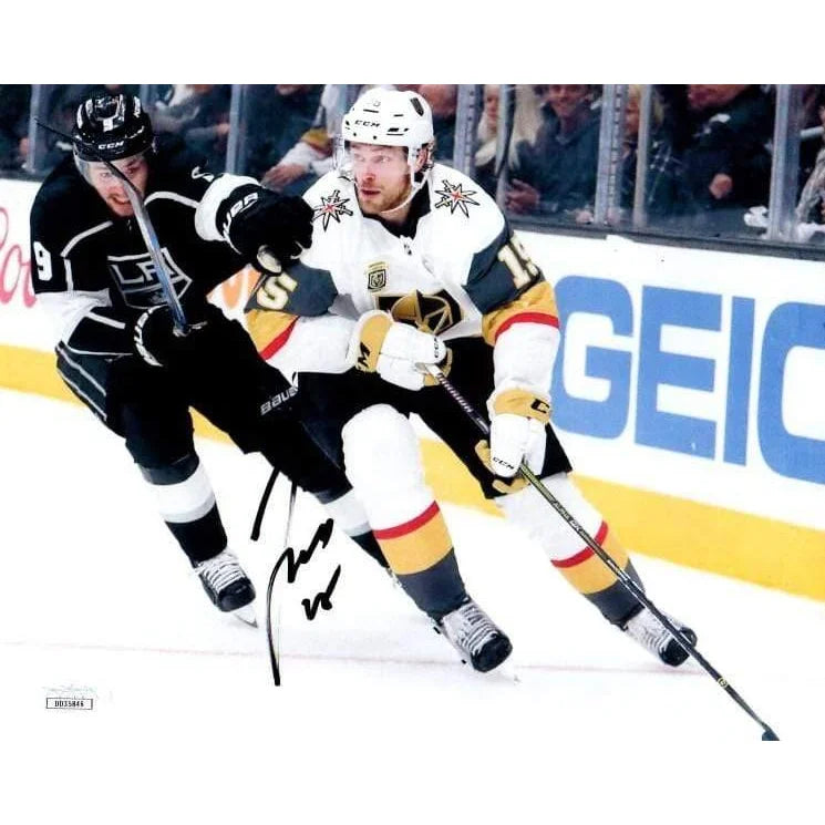 Jon Merrill Vegas Golden Knights Signed 8x10 Photo Inscribed JSA COA VGK Autograph