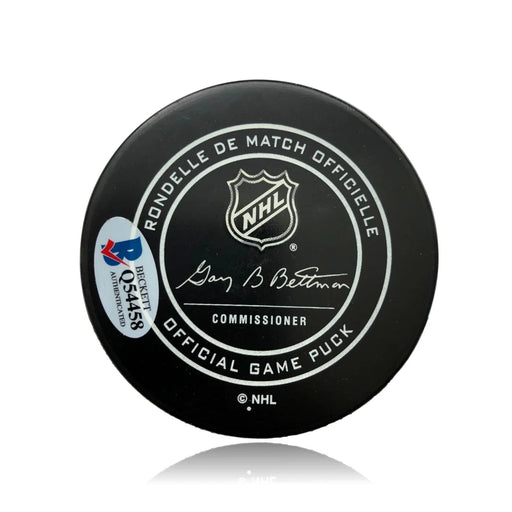 Jonathan Marchessault Signed Vegas Golden Knights Authentic On-ice 1st Season Puck BAS Autograph VGK