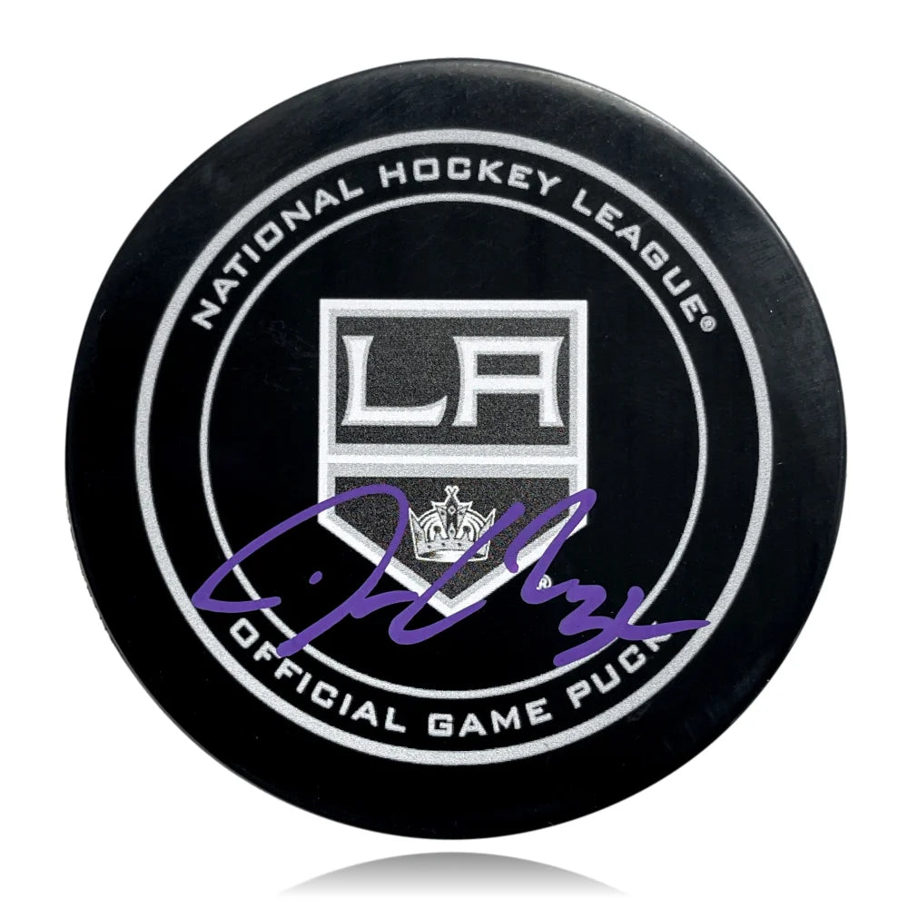 Jonathan Quick Autographed LA Kings 2014 Stanley Cup Hockey Puck Signed IGM COA