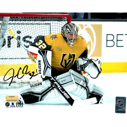 Jonathan Quick Autographed Vegas Golden Knights 8x10 Photo COA IGM Signed Close