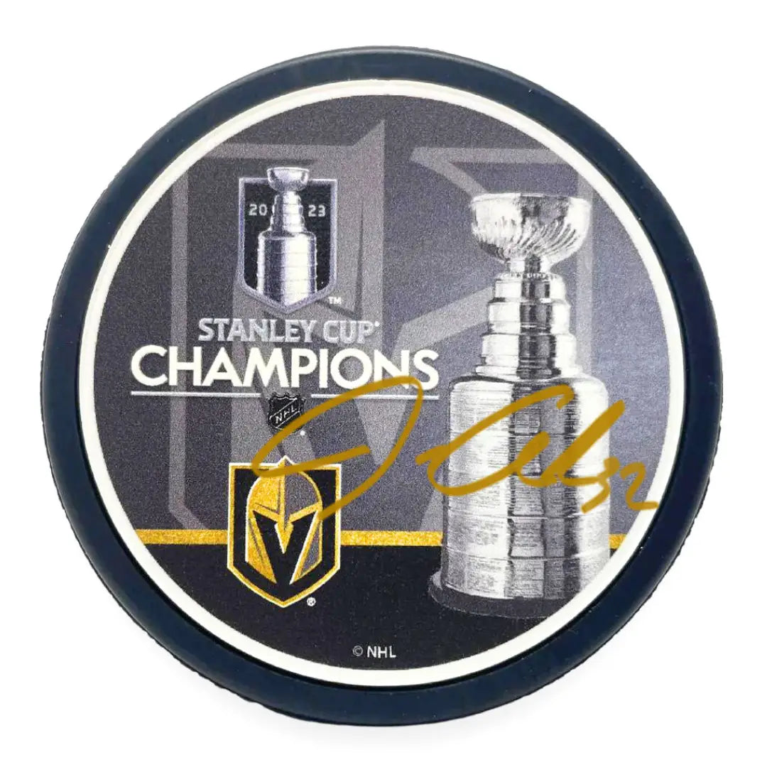 2023 NHL Stanley Cup Final Champions Las Vegas Golden Knights Puck