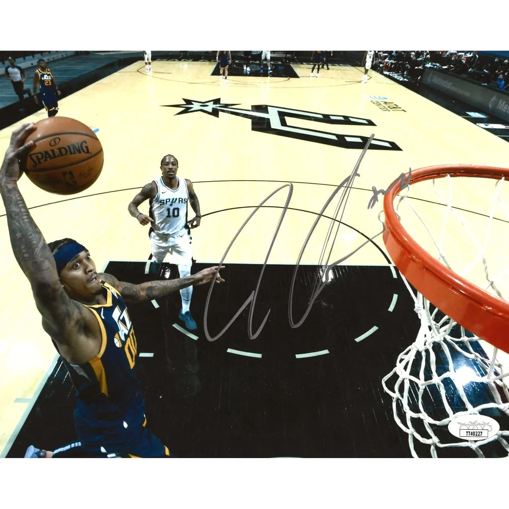 Jordan Clarkson Signed 8x10 Photo JSA COA NBA Utah Jazz Autograph