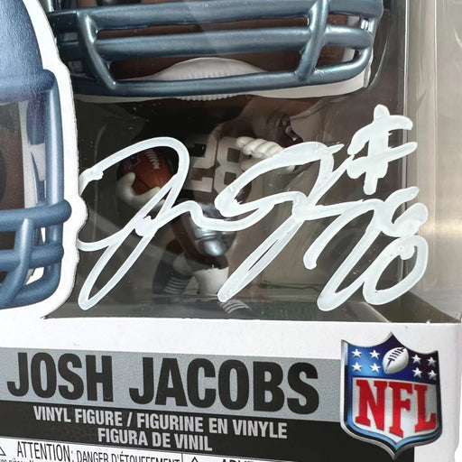 Josh Jacobs Signed Funko Pop COA #165 JSA Las Vegas Raiders Autograph Oakland