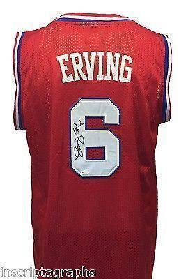 Julius Erving Signed 76ers Jersey Philadelphia Autograph COA Online Authentics