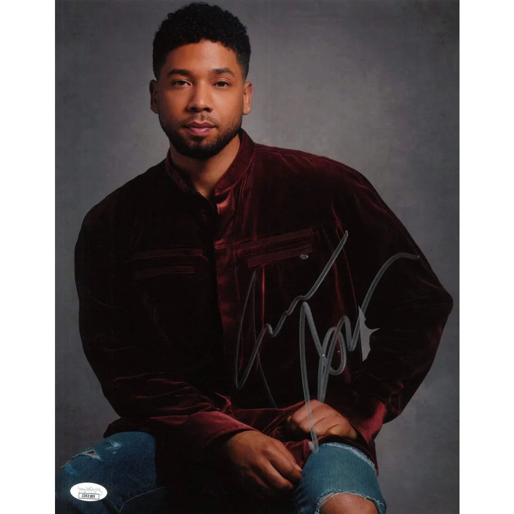 Jussie Smollett Hand Signed 11x14 Photo JSA COA Autograph Empire Jamal Lyon #1