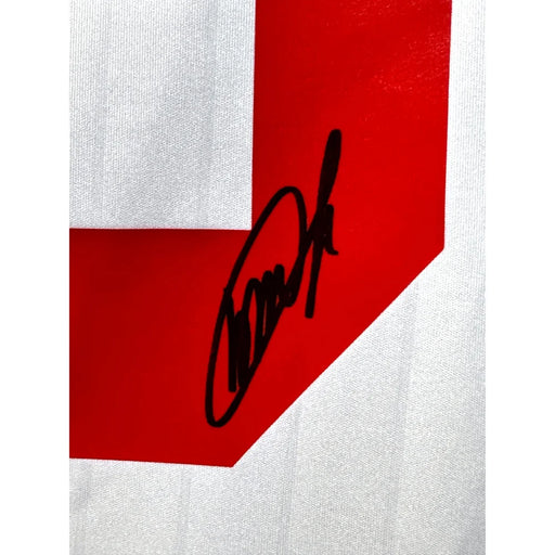Kaka Autographed Milan Olympic Soccer Jersey BAS COA Signed Italy