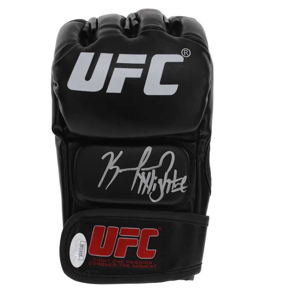 Kamaru Usman Hand Signed UFC Glove COA JSA Autographed Nigerian Nightmare