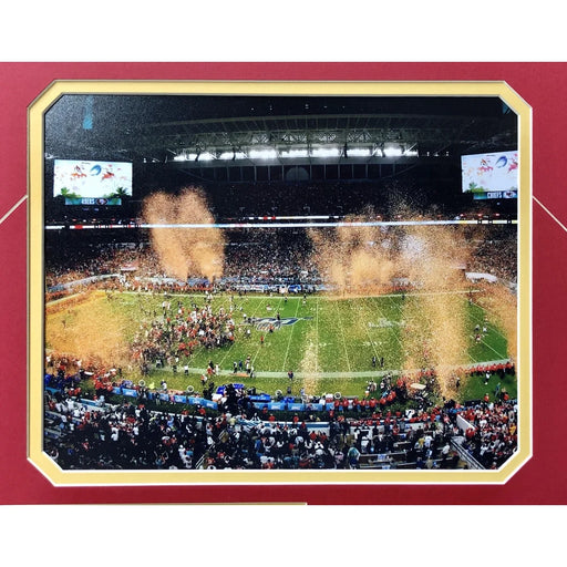 Kansas City Chiefs Super Bowl 54 LIV Champs Authentic Confetti Framed Photo Collage Patrick Mahomes Reid