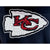 Kansas City Chiefs Women’s Cuce Sequin Cropped Pullover Hoodie