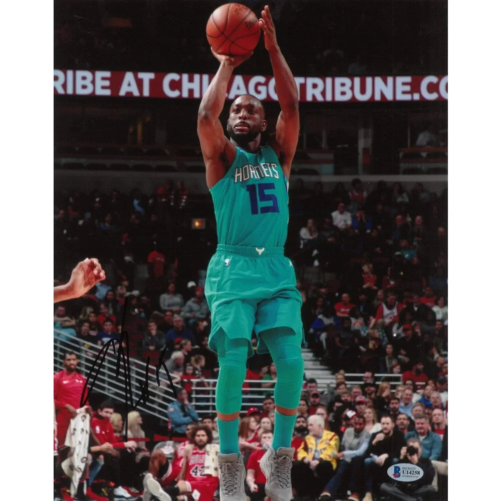 Kemba Walker Hand Signed 11x14 Photo BAS COA Autograph Charlotte Hornets