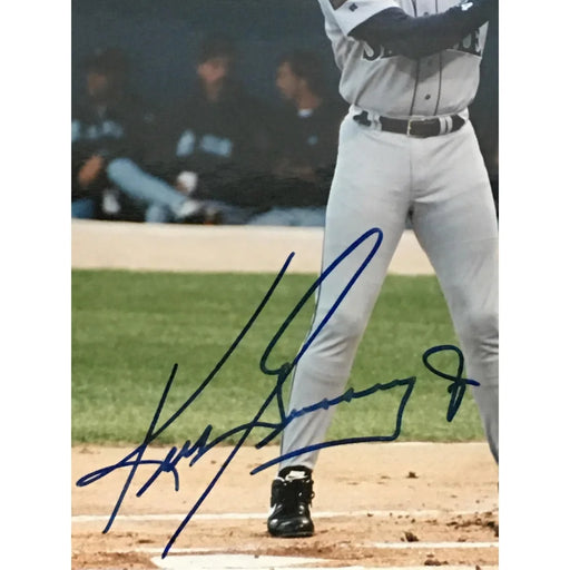 Ken Griffey Jr. Signed 8X10 Photo JSA COA Auto Seattle Mariners Baseball Reds HOF