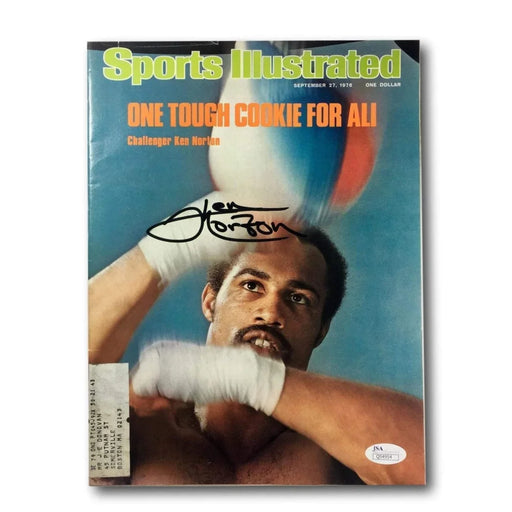 Ken Norton Signed Sports Illustrated COA JSA Autograph Boxing SI 6/27/1976 Photo