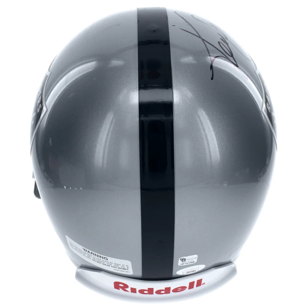Ken Stabler Autographed Oakland Raiders FS Helmet JSA Signed Las Vegas
