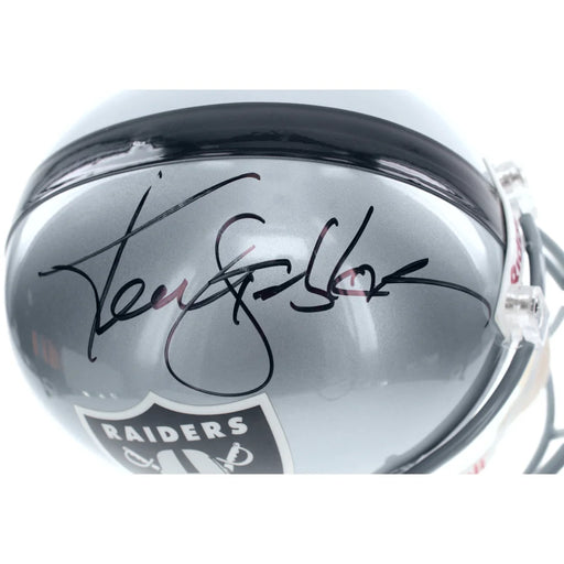 Ken Stabler Autographed Oakland Raiders FS Helmet JSA Signed Las Vegas LA