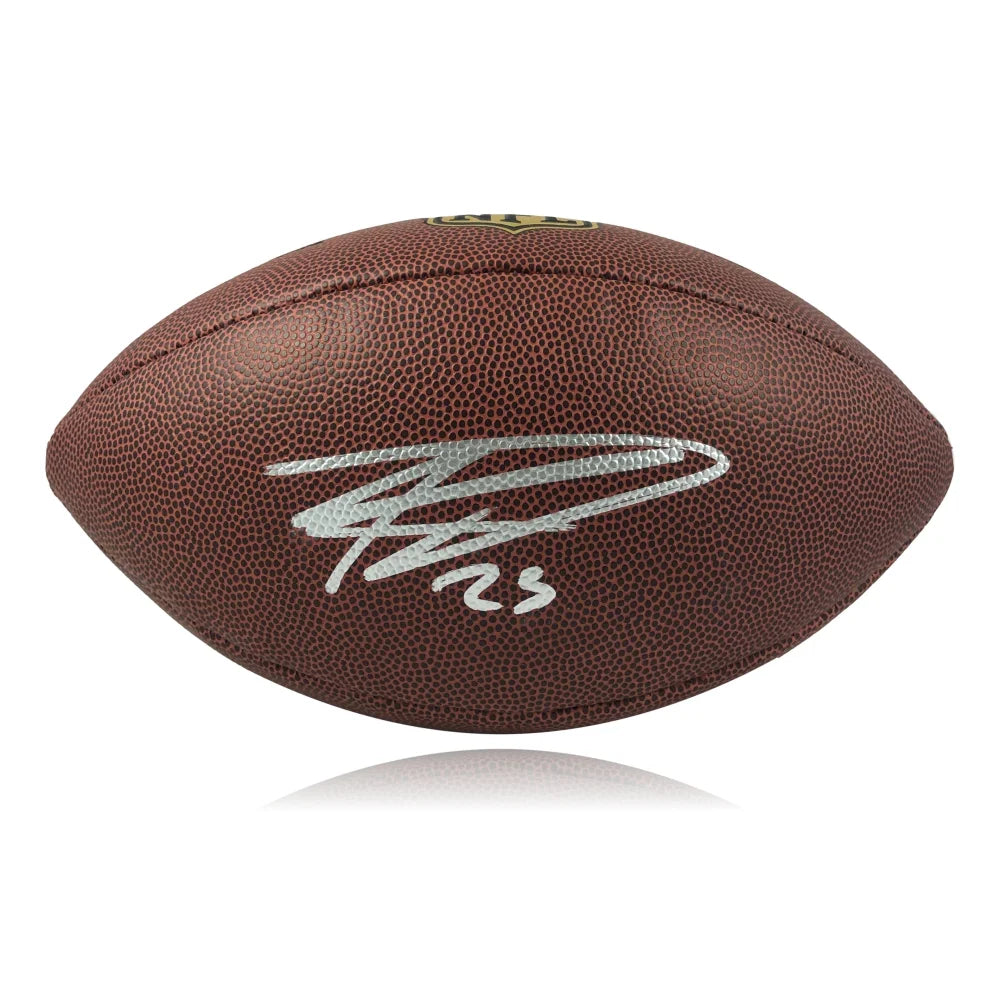 Kenyan Drake Signed Full Size Football JSA COA Las Vegas Ravens Autograph