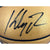 Kevin Durant Stephen Curry Klay Thompson Triple Signed Golden State Warriors Gold Basketball BAS COA