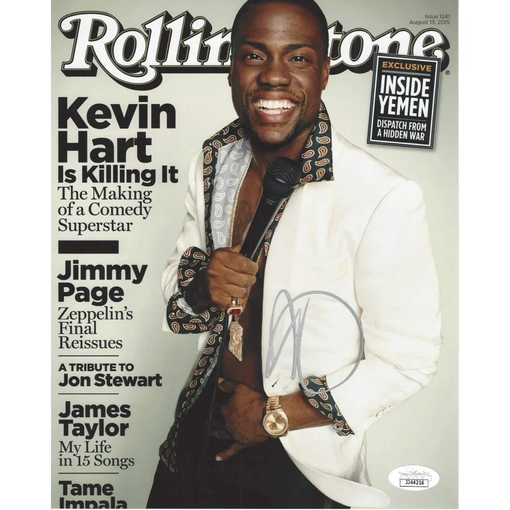 Kevin Hart Signed 8x10 Photo JSA COA Autograph Rolling Stone Magazine