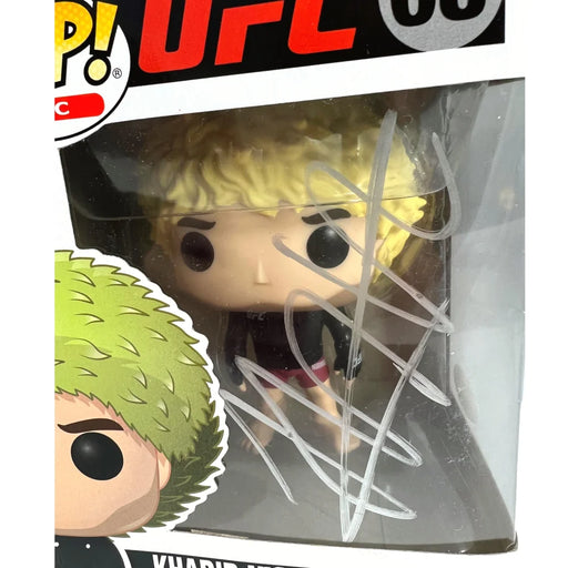 Khabib Nurmagomedov Signed Funko Pop #08 COA JSA UFC The Eagle Autographed