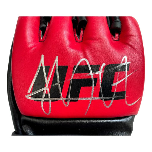 Khabib Nurmagomedov Signed UFC Red Glove Autograph 2 COAs JSA Inscriptagraphs