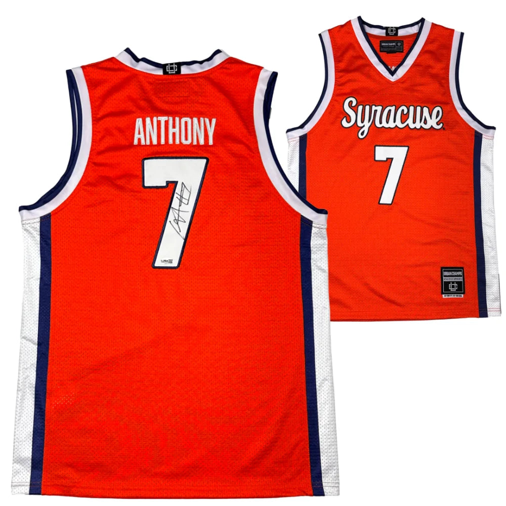 Kiyan Anthony Autographed Syracuse Orange Signed Jersey JSA COA