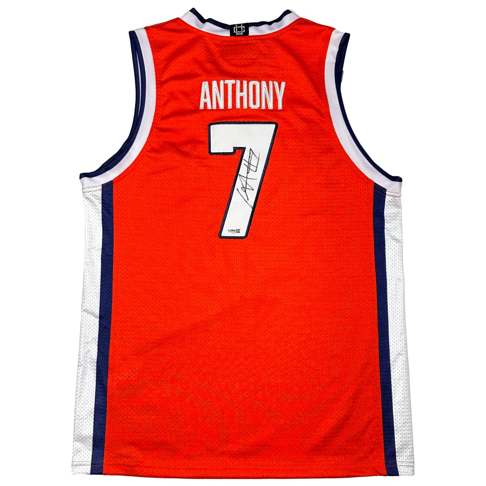 Kiyan Anthony Autographed Syracuse Orange Signed Jersey JSA COA