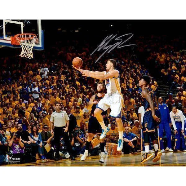 Klay Thompson Signed 16X20 Photo Framed Warriors COA Fanatics Golden State Autograph