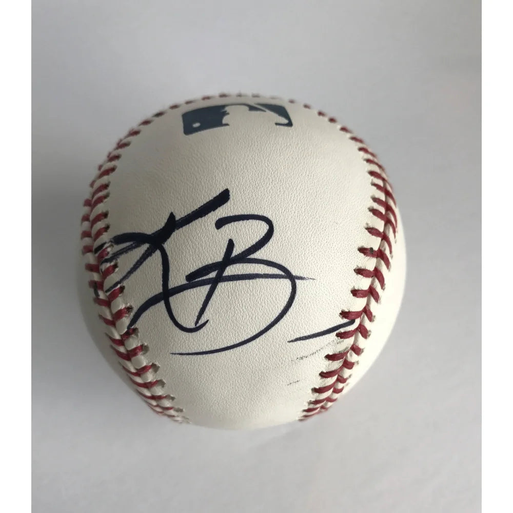 Kobe / Vanessa Bryant Dual Signed Baseball JSA COA Autograph Omlb Lakers