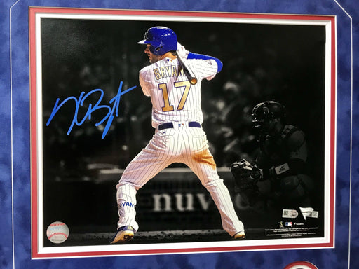 Kris Bryant Signed Cubs 11X14 Framed Photo COA MLB Chicago Autograph WS Champs