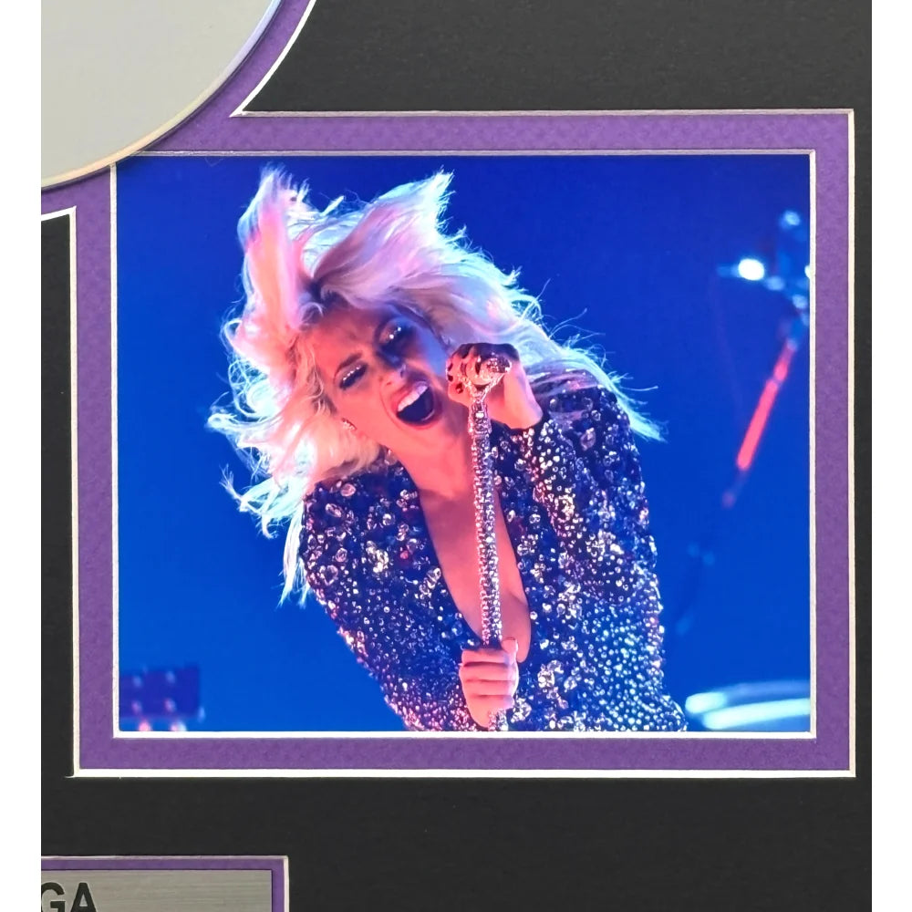 Lady Gaga Autographed Mayhem CD Framed Album JSA COA Signed Photo Lady Gaga Autographed Mayhem CD Framed Album JSA COA Signed Photo