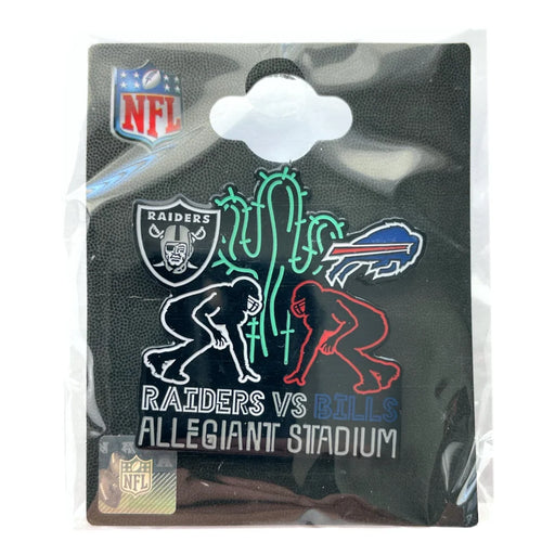 Las Vegas Raiders Limited Edition 2020 Inaugural Season Game Day Pin vs. Buffalo Bills