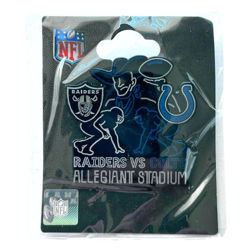 Las Vegas Raiders Limited Edition 2020 Inaugural Season Game Day Pin vs. Indianapolis Colts