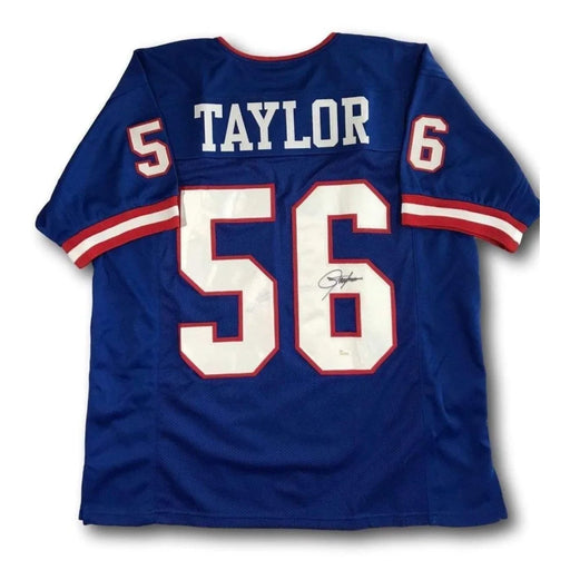 Lawrence Taylor Signed Ny Giants Football Jersey COA JSA Autograph HOF