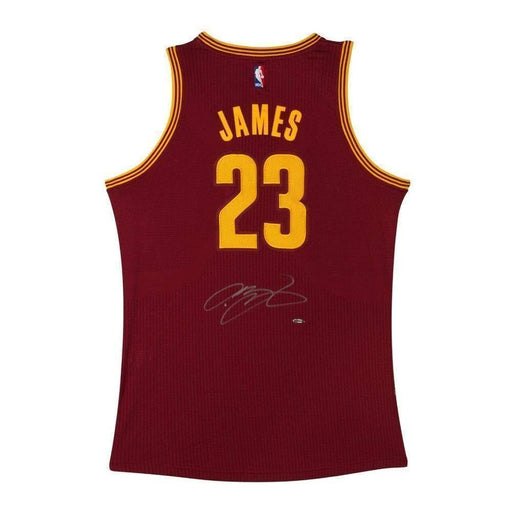 Lebron James Signed Cavaliers Maroon Authentic Jersey UDA COA Autograph Cavs