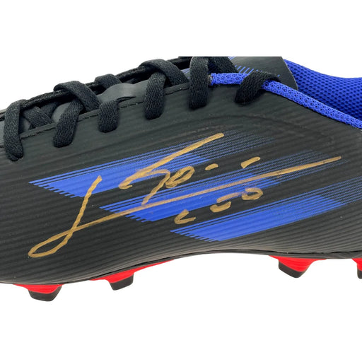 Leo Messi Autographed Adidas Cleat Boot COA Beckett Lionel Inter Miami Signed