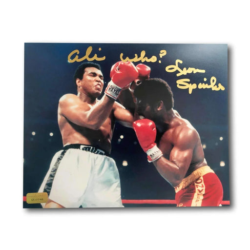 Leon Spinks Signed 8X10 Photo Inscribed ’Ali Who?’ Michael 8X Muhammad Ali #2