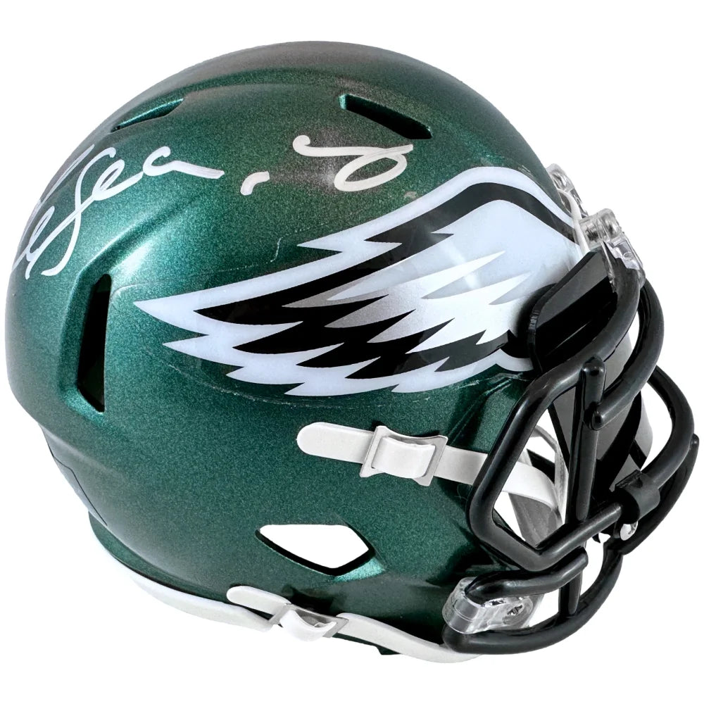 LeSean McCoy Autographed Philadelphia Eagles Speed Mini Helmet Signed BAS COA