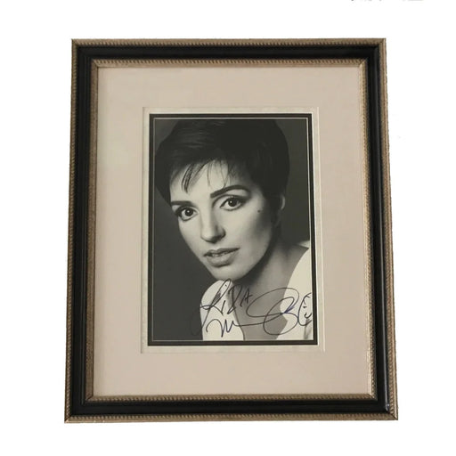 Liza Minnelli Signed 11X14 Photo Framed JSA COA Autograph Judy Garland Daughter