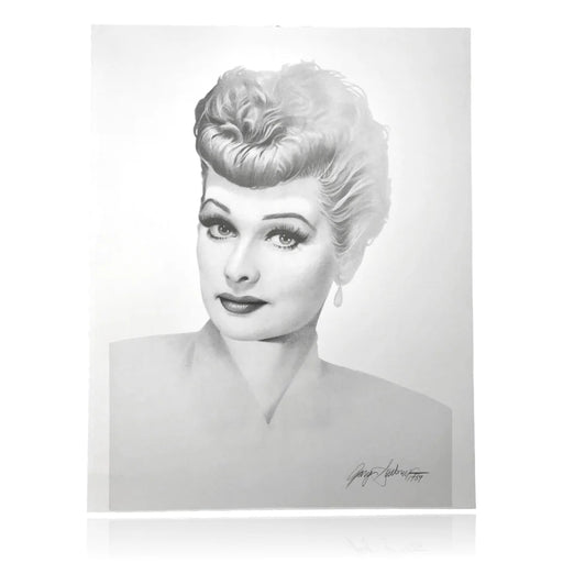 Lucille Ball 20x24 Lithograph by Artist Gary Saderup Signed Poster i Love Lucy Photo