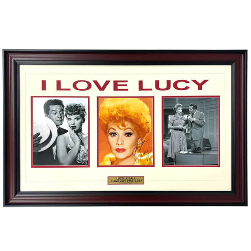 Lucille Ball Signed 8x10 Photo I Love Lucy Framed JSA/COA Autographed TV Show