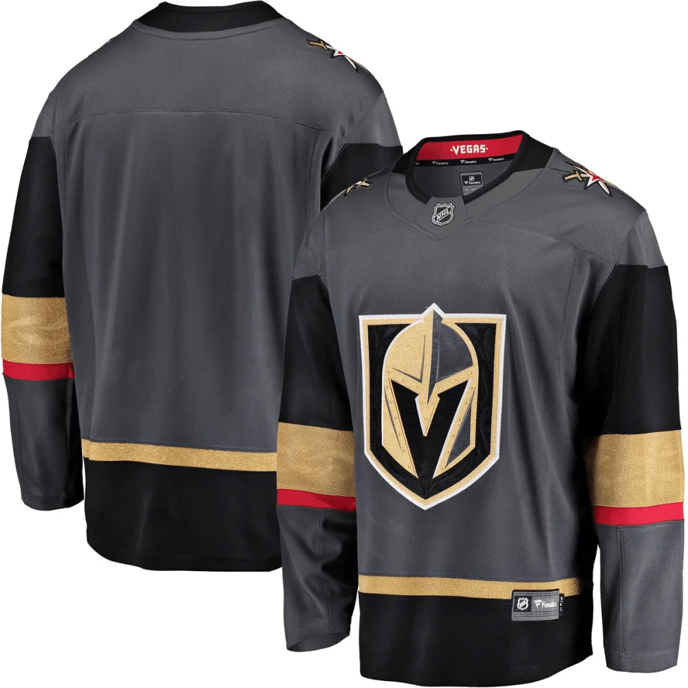 Marc-Andre Fleury Signed Vegas Grey & Gold Jersey - 2025 Preorder Private Autograph Signing