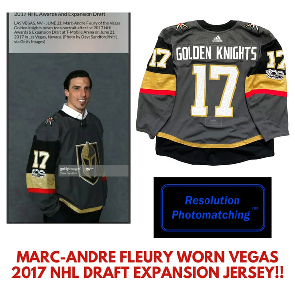 Vegas golden knights marc-andre fleury jersey sz 54 nwot adidas hotsell stitched