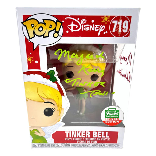 Margaret Kerry Autographed Tinker Bell Funko Pop Inscribed ’Christmas’ JSA COA IGM