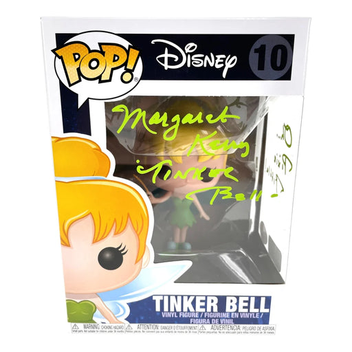 Margaret Kerry Autographed Tinker Bell Funko Pop Inscribed Pixie Piffle JSA COA IGM Signed