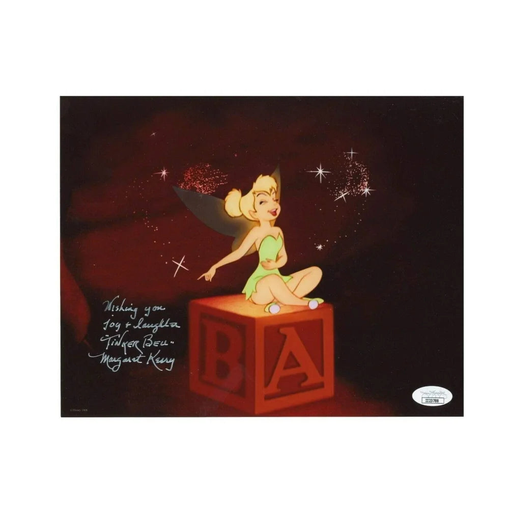 Margaret Kerry Signed Tinker Bell 8x10 Photo Inscribed ’Attitude’ JSA COA Auto