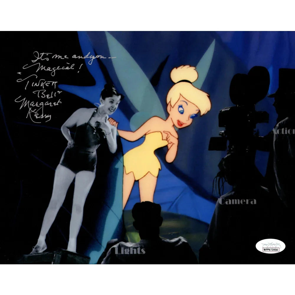 Margaret Kerry Signed Tinker Bell 8x10 Photo Inscribed ’Magical’ JSA COA Autograph Peter Pan