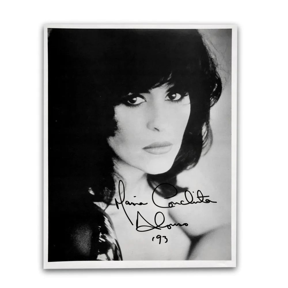 Maria Conchita Alonso Signed 8X10 Photo JSA COA Autograph Love Maniac Moscow Hudson