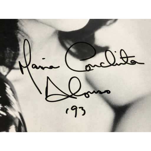 Maria Conchita Alonso Signed 8X10 Photo JSA COA Autograph Love Maniac Moscow Hudson