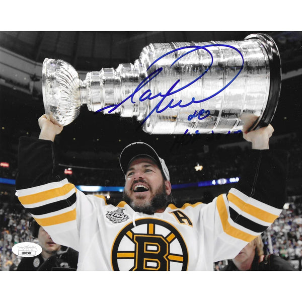 Mark Recchi Autographed/Signed Jersey JSA cheapest COA Boston Bruins