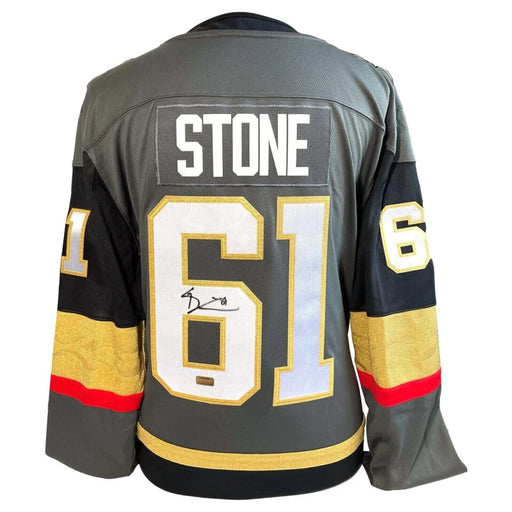 Mark Stone Autographed Vegas Golden Knights Jersey COA Inscriptagraphs Signed